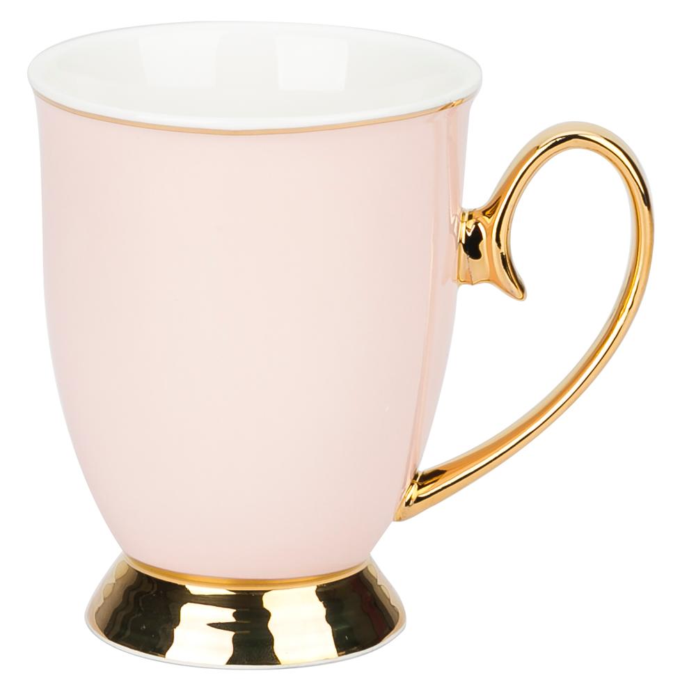 Pink and Gold Mug - Take Me Hire | Table Top Rental - Weddings, Parties